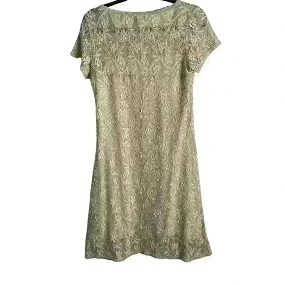 Sundance Size Small Lace Dress Cream Ivory Cap Sleeves Boho Cottagecore Romantic - Picture 5 of 7